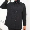 شومیز مانتویی دانتل پاییزی(کد 699)