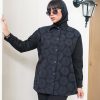 شومیز مانتویی دانتل پاییزی(کد 699)