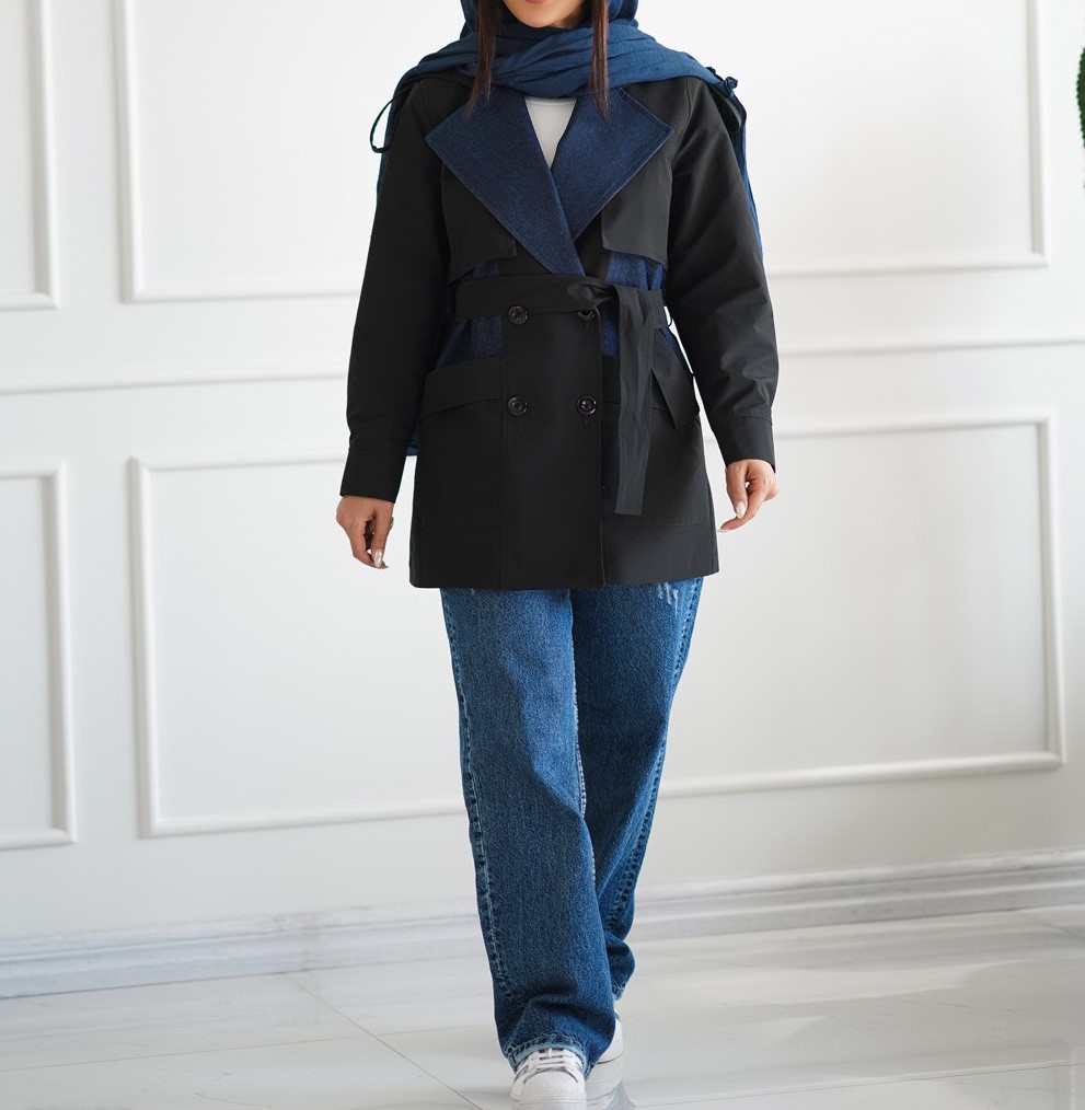 بارانی زنانه کوتاه
