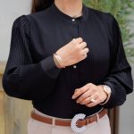 شومیز کرپ مجلسی (کد 696)