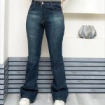 شلوار بوت کات جین زنانه با استایل شیک
