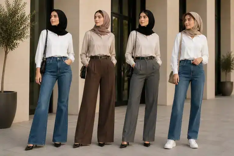 شلوار مناسب زنان قدبلند